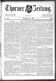 Thorner Zeitung 1892. Nr. 103