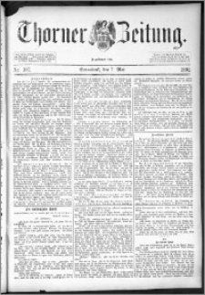 Thorner Zeitung 1892. Nr. 107