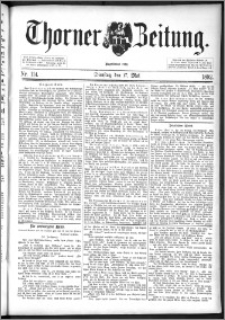 Thorner Zeitung 1892. Nr. 114
