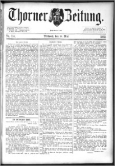 Thorner Zeitung 1892. Nr. 115