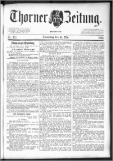 Thorner Zeitung 1892. Nr. 122