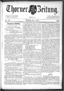 Thorner Zeitung 1892. Nr. 126