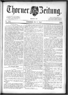 Thorner Zeitung 1892. Nr. 140