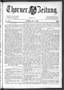 Thorner Zeitung 1892. Nr. 153 + Beilage