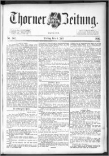 Thorner Zeitung 1892. Nr. 157