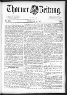 Thorner Zeitung 1892. Nr. 160