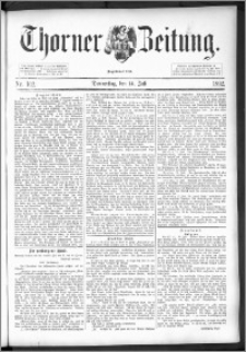 Thorner Zeitung 1892. Nr. 162