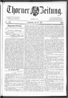 Thorner Zeitung 1892. Nr. 176