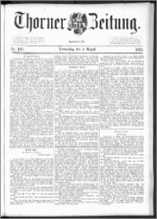 Thorner Zeitung 1892. Nr. 180