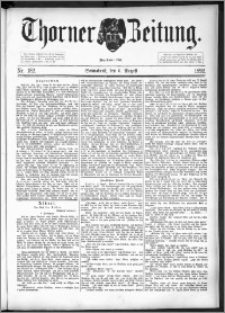 Thorner Zeitung 1892. Nr. 182