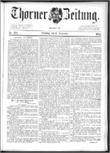 Thorner Zeitung 1892. Nr. 208