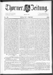 Thorner Zeitung 1892. Nr. 211