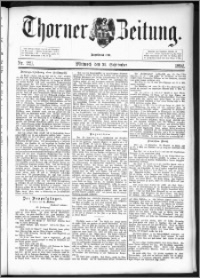 Thorner Zeitung 1892. Nr. 221