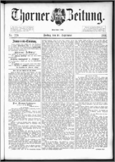 Thorner Zeitung 1892. Nr. 229