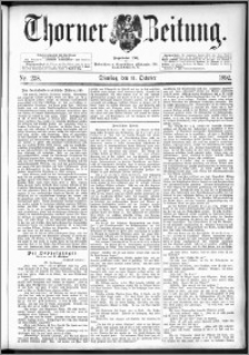 Thorner Zeitung 1892. Nr. 238