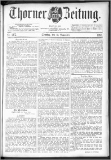 Thorner Zeitung 1892. Nr. 267 + Beilage