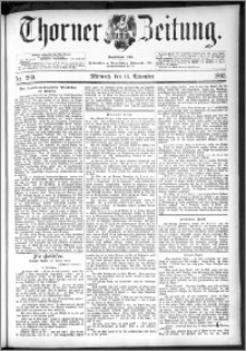 Thorner Zeitung 1892. Nr. 269