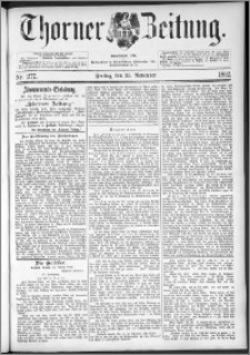 Thorner Zeitung 1892. Nr. 277