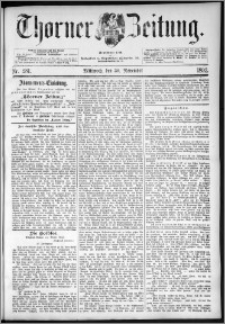 Thorner Zeitung 1892. Nr. 281