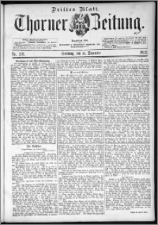 Thorner Zeitung 1892. Nr. 291 Drittes Blatt