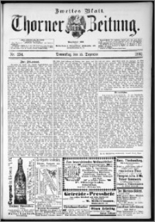 Thorner Zeitung 1892. Nr. 294 Zweites Blatt