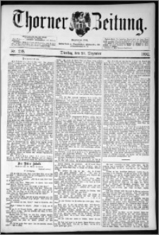 Thorner Zeitung 1892. Nr. 298