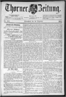 Thorner Zeitung 1892. Nr. 302