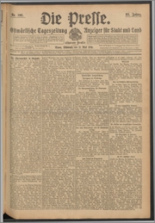 Die Presse 1910, Jg. 28, Nr. 108 Zweites Blatt, Drittes Blatt