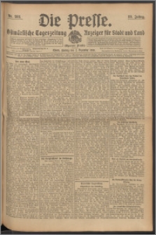 Die Presse 1910, Jg. 28, Nr. 282 Zweites Blatt, Drittes Blatt