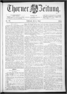 Thorner Zeitung 1893, Nr. 85