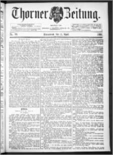 Thorner Zeitung 1893, Nr. 88