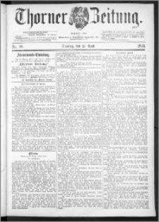 Thorner Zeitung 1893, Nr. 96