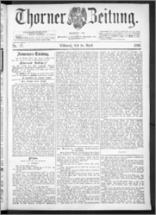 Thorner Zeitung 1893, Nr. 97