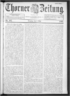 Thorner Zeitung 1893, Nr. 107 Drittes Blatt