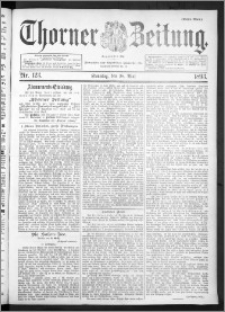 Thorner Zeitung 1893, Nr. 123 Erstes Blatt