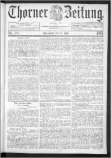 Thorner Zeitung 1893, Nr. 134