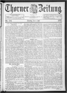 Thorner Zeitung 1893, Nr. 154