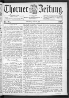 Thorner Zeitung 1893, Nr. 167