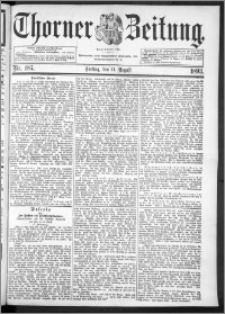 Thorner Zeitung 1893, Nr. 187