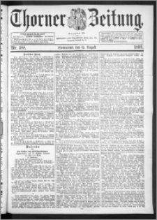 Thorner Zeitung 1893, Nr. 188