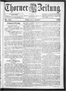 Thorner Zeitung 1893, Nr. 205