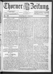 Thorner Zeitung 1893, Nr. 210