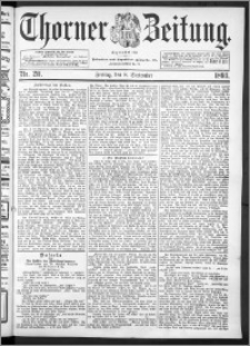 Thorner Zeitung 1893, Nr. 211