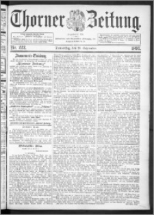 Thorner Zeitung 1893, Nr. 222