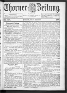 Thorner Zeitung 1893, Nr. 224