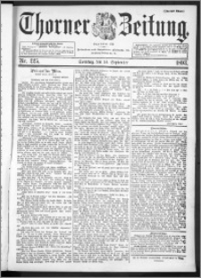 Thorner Zeitung 1893, Nr. 225 Zweites Blatt