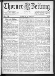 Thorner Zeitung 1893, Nr. 226