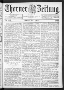 Thorner Zeitung 1893, Nr. 234