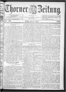 Thorner Zeitung 1893, Nr. 241