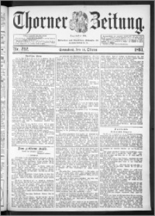 Thorner Zeitung 1893, Nr. 242